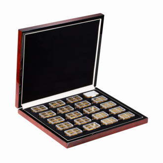 2000 x 1 g Degussa Goldbarren - Combicube® Masterbox (geprägt)