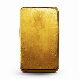 250 g Degussa Goldbarren Vintage (gegossen)