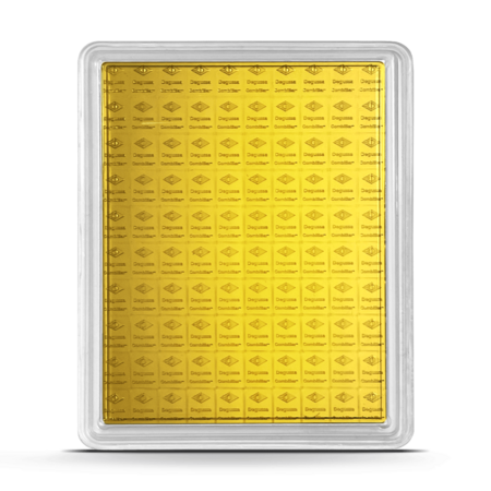 100 x 1 g Degussa Goldbarren - CombiBar® (geprägt) Vintage