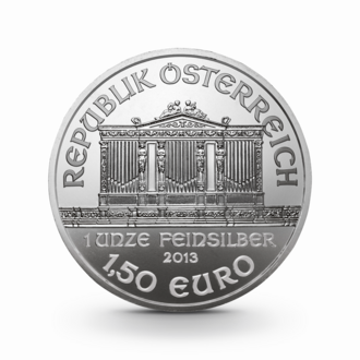 1 oz Wiener Philharmoniker Silbermünze - 1,50 Euro Österreich verschiedene Jahrgänge