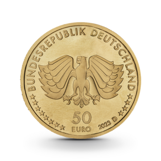 1/4 oz Deutsches Handwerk: Ernährung Goldmünze - 50 Euro Deutschland 2023