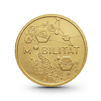 1/4 oz Deutsches Handwerk: Mobilität Goldmünze - 50 Euro Deutschland 2024