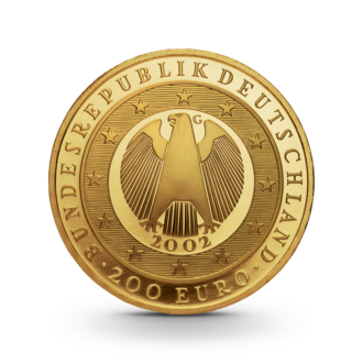 1 oz Währungsunion Goldmünze - 200 Euro Deutschland 2002