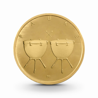 1/4 oz Musikinstrumente: Pauke Goldmünze - 50 Euro Deutschland 2021