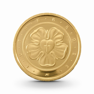 1/4 oz Lutherrose Goldmünze - 50 Euro Deutschland 2017