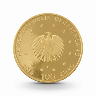 1/2 oz UNESCO: Kloster Lorsch Goldmünze - 100 Euro Deutschland 2014
