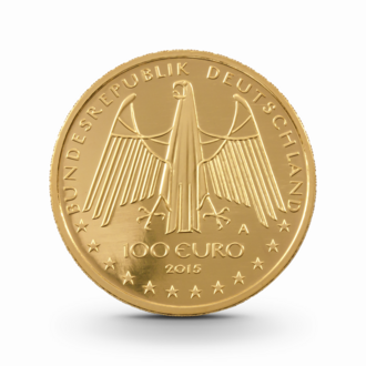 1/2 oz UNESCO: Oberes Mittelrheintal Goldmünze - 100 Euro Deutschland 2015