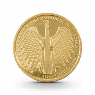 1/2 oz UNESCO: Altstadt Regensburg mit Stadtamhof Goldmünze - 100 Euro Deutschland 2016