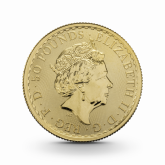 1/2 oz Britannia Goldmünze - 50 Pfund Großbritannien verschiedene Jahrgänge