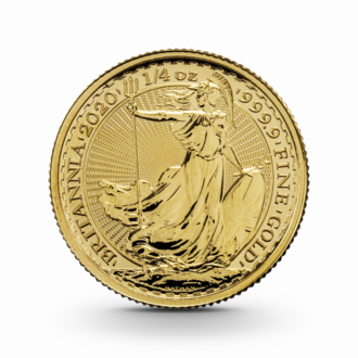 1/4 oz Britannia Goldmünze - 25 Pfund Großbritannien verschiedene Jahrgänge