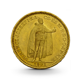 Ungarn 20 Korona Franz Joseph I NP Goldmünze