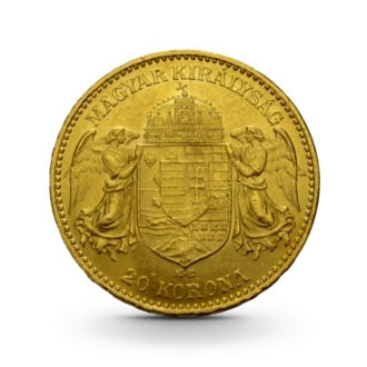 Ungarn 20 Korona Franz Joseph I NP Goldmünze