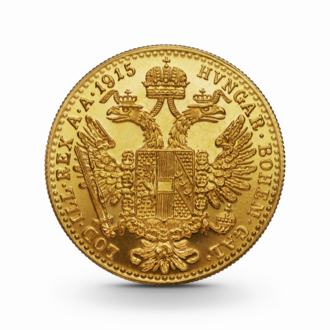 Österreich 1 Dukat 1915 Franz Joseph I NP Goldmünze