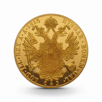 Österreich 4 Dukaten 1915 Franz Joseph I NP Goldmünze