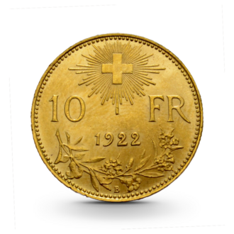 Vreneli Goldmünze - 10 Franken Schweiz