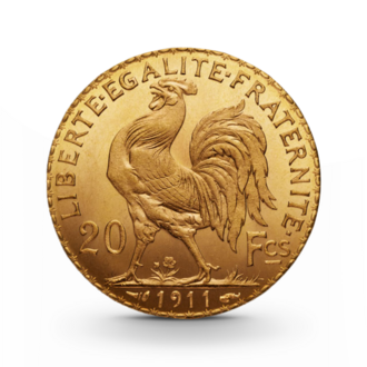 Frankreich 20 Francs Marianne (1871-1940) Gold