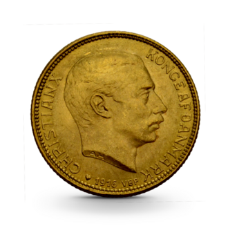 Dänemark 20 Kronen Goldmünze