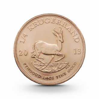 1/4 oz Krügerrand Goldmünze - Südafrika verschiedene Jahrgänge