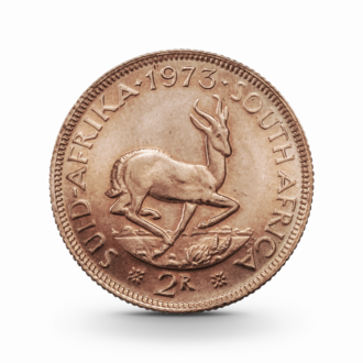 7,3 g Springbock Goldmünze - 2 Rand Südafrika verschiedene Jahrgänge