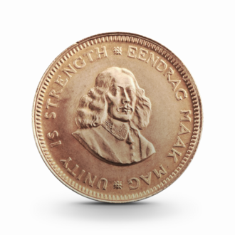 3,6 g Springbock Goldmünze - 1 Rand Südafrika verschiedene Jahrgänge