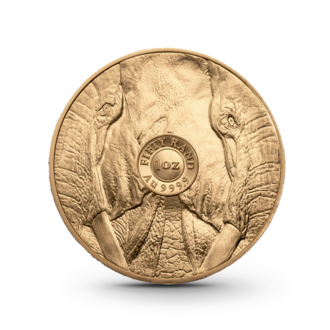1 oz The Big 5 Series: Elefant Goldmünze - 50 Rand Südafrika verschiedene Jahrgänge