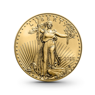 1 oz American Eagle Goldmünze - 50 Dollars USA 2025
