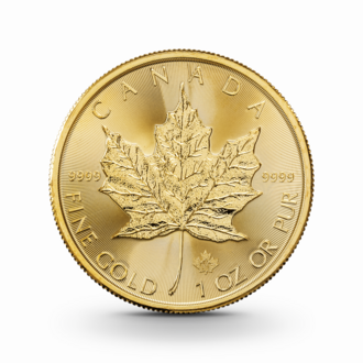1 oz Maple Leaf Goldmünze - 50 Dollars Kanada verschiedene Jahrgänge