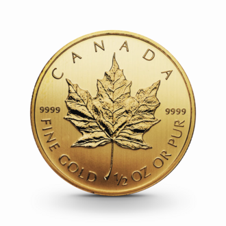 1/2 oz Maple Leaf Goldmünze - 20 Dollars Kanada verschiedene Jahrgänge