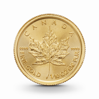 1/10 oz Maple Leaf Goldmünze - 5 Dollars Kanada verschiedene Jahrgänge