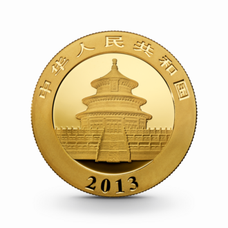 1/2 oz China Panda Goldmünze - 200 Yuan verschiedene Jahrgänge