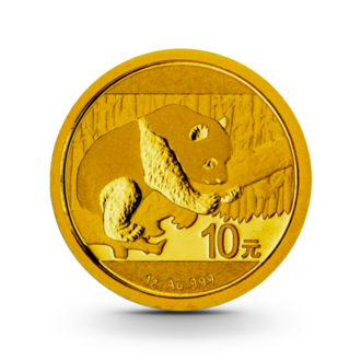 China 1 g Panda Goldmünze