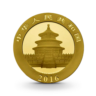 China 1 g Panda Goldmünze