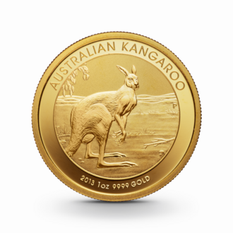 1 oz Australian Kangaroo Goldmünze - 100 Dollars Australien verschiedene Jahrgänge