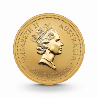 1 oz Lunar I: Hund Goldmünze - 100 Dollars Australien 2006