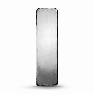 5000 g Degussa Silberbarren (gegossen)