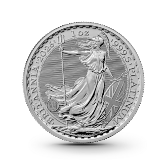 1 oz Britannia Silbermünze - 2 Pfund Großbritannien 2026