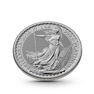 1 oz Britannia Silbermünze - 2 Pfund Großbritannien 2026