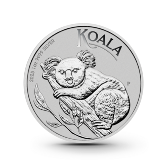 1 oz Australian Koala Silbermünze - 1 Dollar Australien 2025