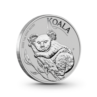 1 oz Australian Koala Silbermünze - 1 Dollar Australien 2025