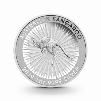 1 oz Australian Kangaroo Silbermünze - 1 Dollar Australien verschiedene Jahrgänge