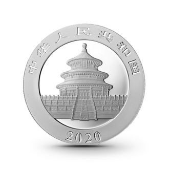 China 30 g Panda Silbermünze differenzbesteuert  verschiedene Jahrgänge
