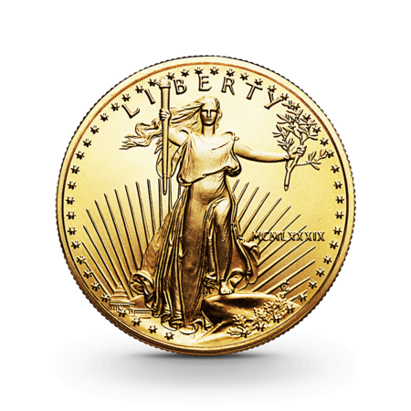 1/4 oz American Eagle Goldmünze - 10 Dollars USA verschiedene Jahrgänge
