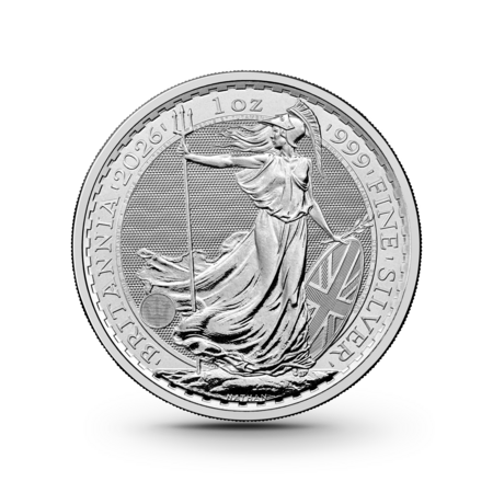 1 oz Britannia Silbermünze - 2 Pfund Großbritannien 2026