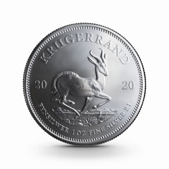 1 oz Krügerrand Silbermünze - Südafrika verschiedene Jahrgänge