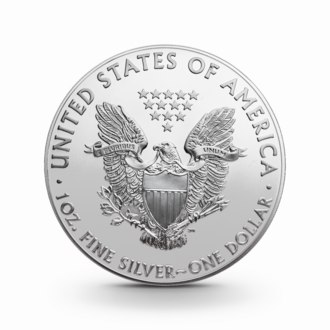 1 oz American Eagle Silbermünze - 1 Dollar USA verschiedene Jahrgänge