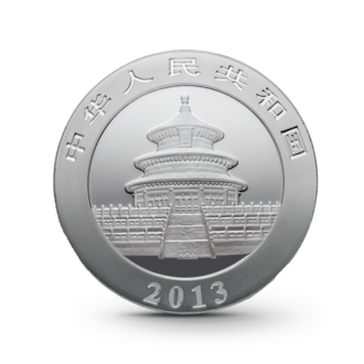 1 oz China Panda Silbermünze - 10 Yuan China verschiedene Jahrgänge