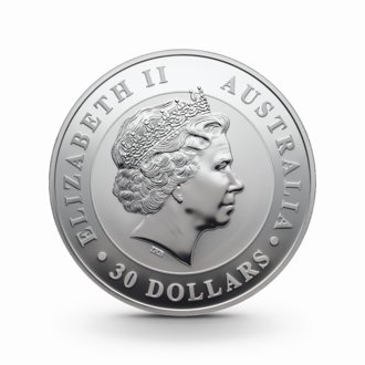 1 kg Australian Kookaburra Silbermünze - 30 Dollars Australien verschiedene Jahrgänge