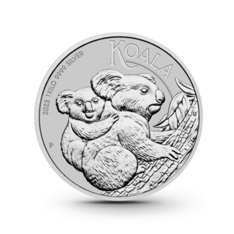 1 kg Australian Koala Silbermünze - 30 Dollar Australien verschiedene Jahrgänge