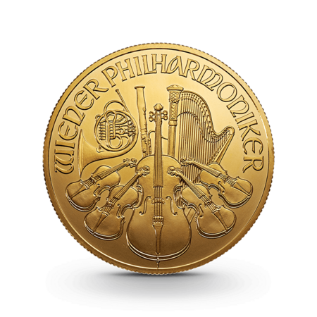1/2 oz Wiener Philharmoniker Goldmünze - Österreich verschiedene Jahrgänge