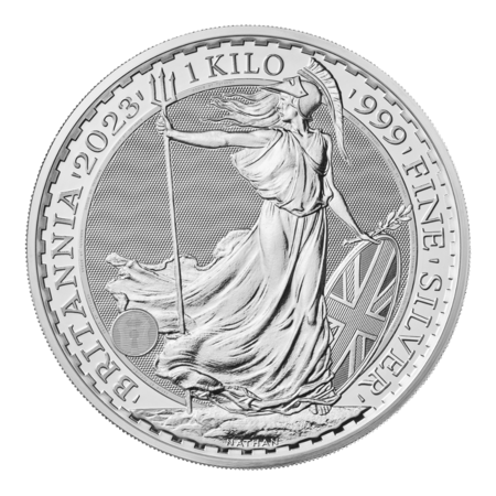 Silver coin - Britannia - 1 kg